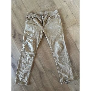 Mott & Bow five pocket tan jeans w33